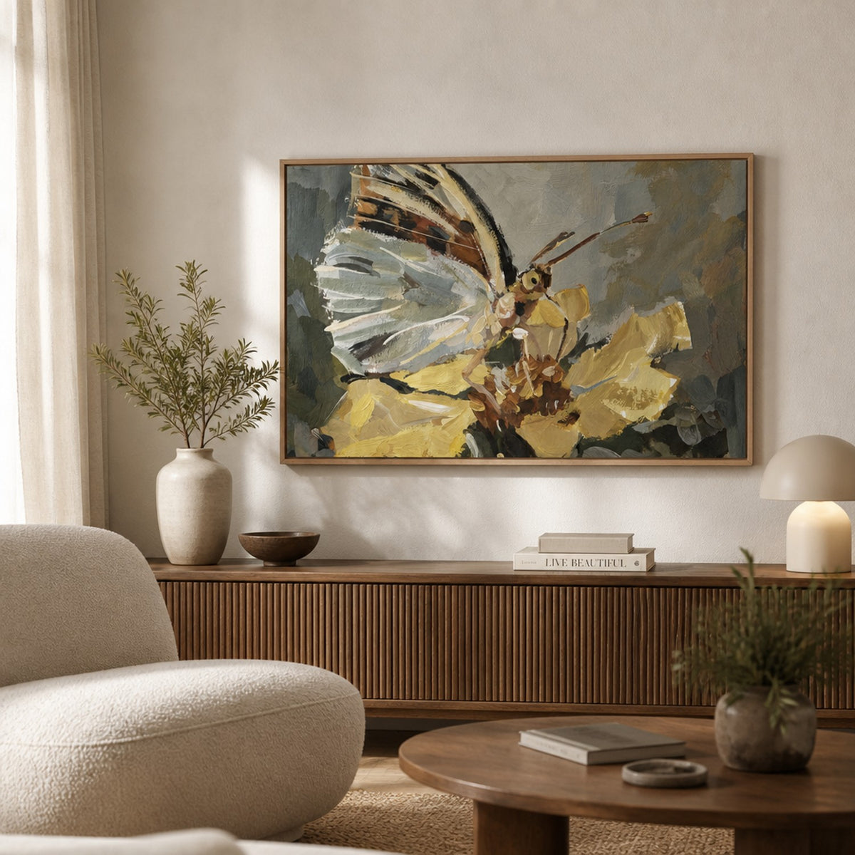 Butterfly in Golden Light