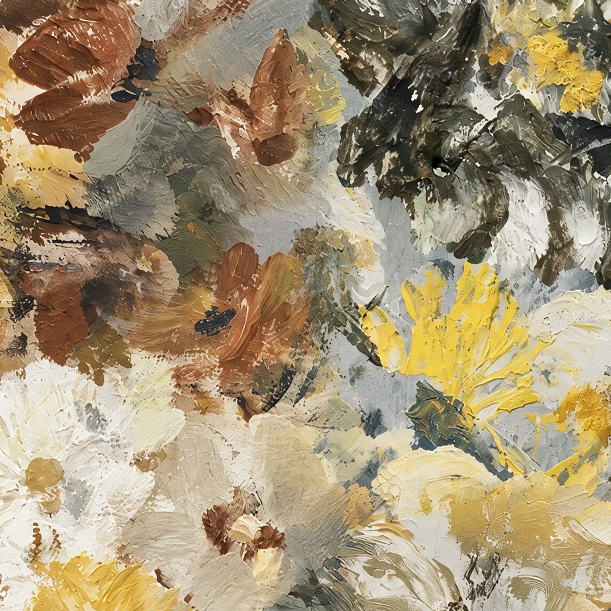 Golden Garden Tapestry