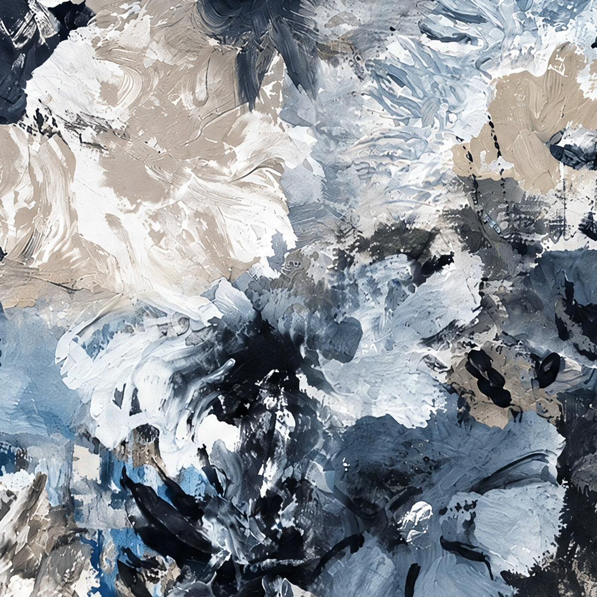 Indigo Garden Tapestry