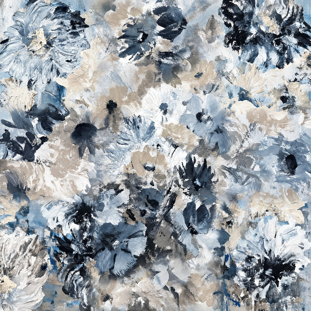Indigo Garden Tapestry