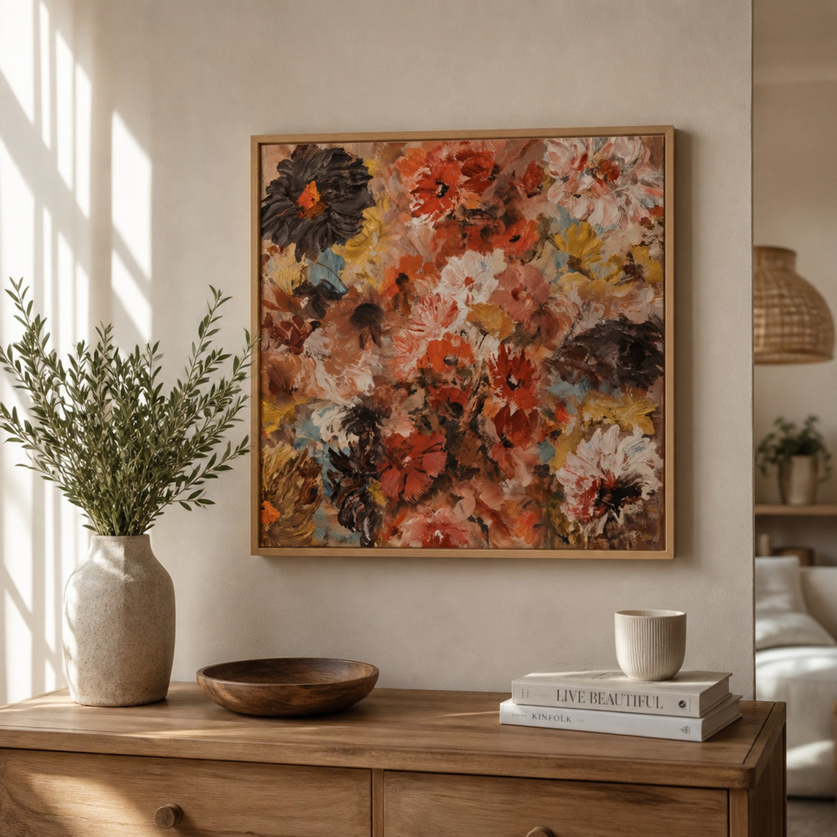 Autumn Garden Tapestry