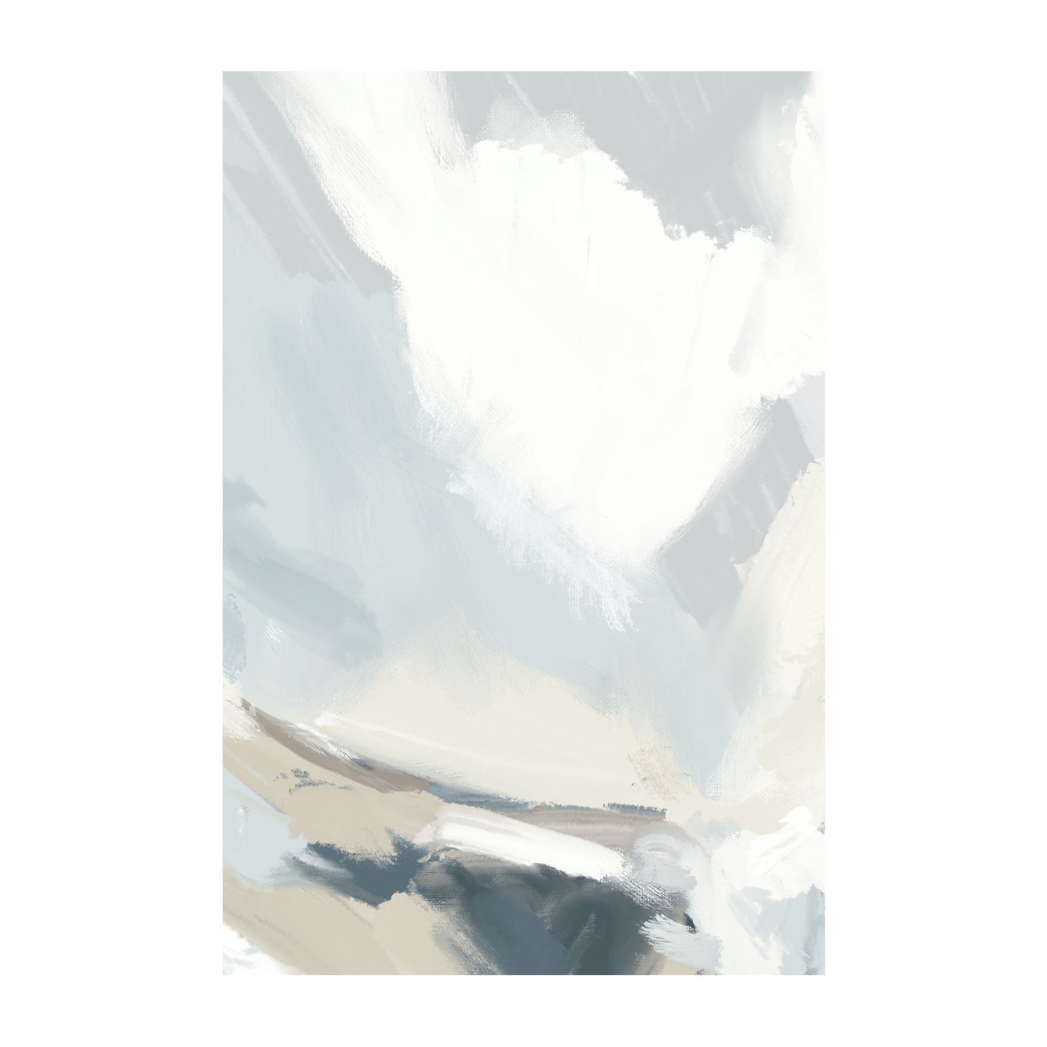Neutral Coastal Artwork