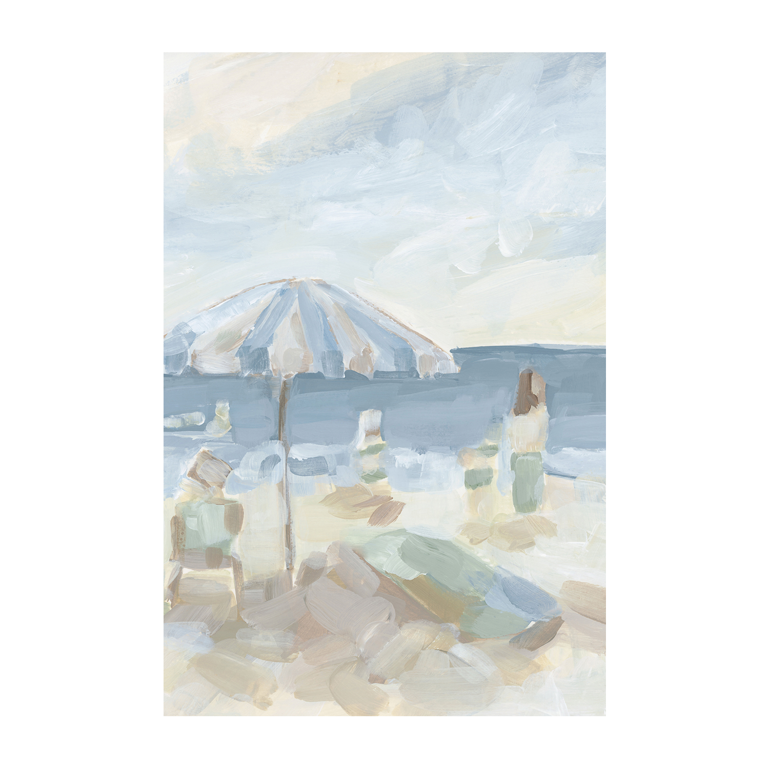 Sunlit Shores , By Emily Wood
