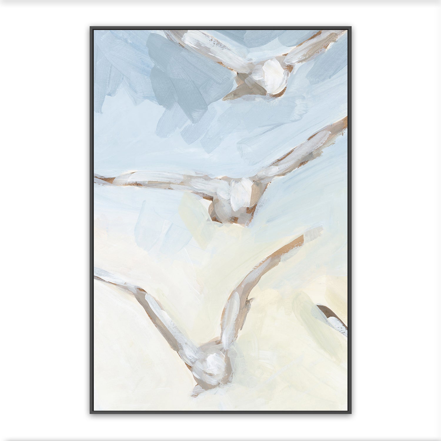 Seagulls In The Haze , Style B, By Emily Wood