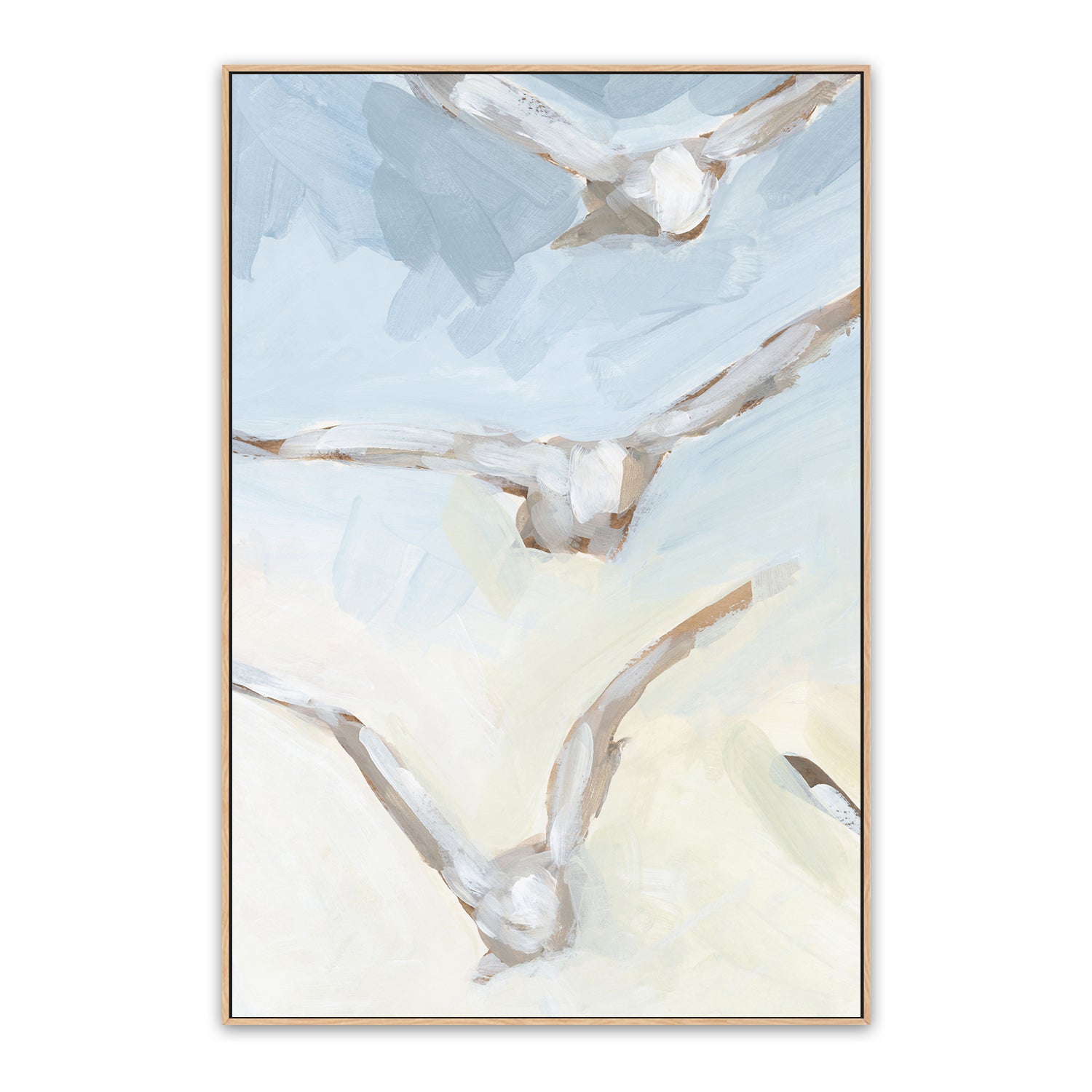 Seagulls In The Haze , Style B, By Emily Wood