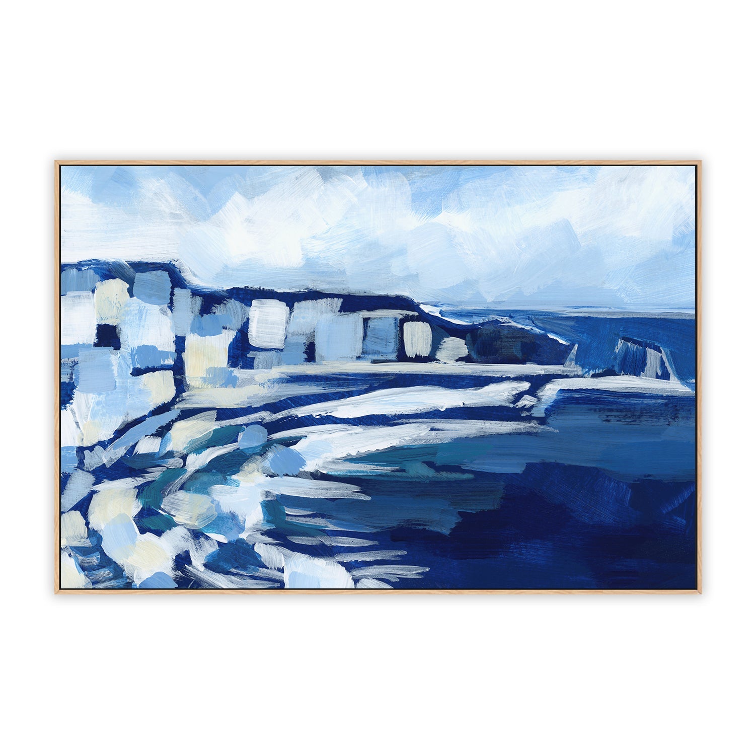Grecian Tides Landscape , Style A, By Emily Wood