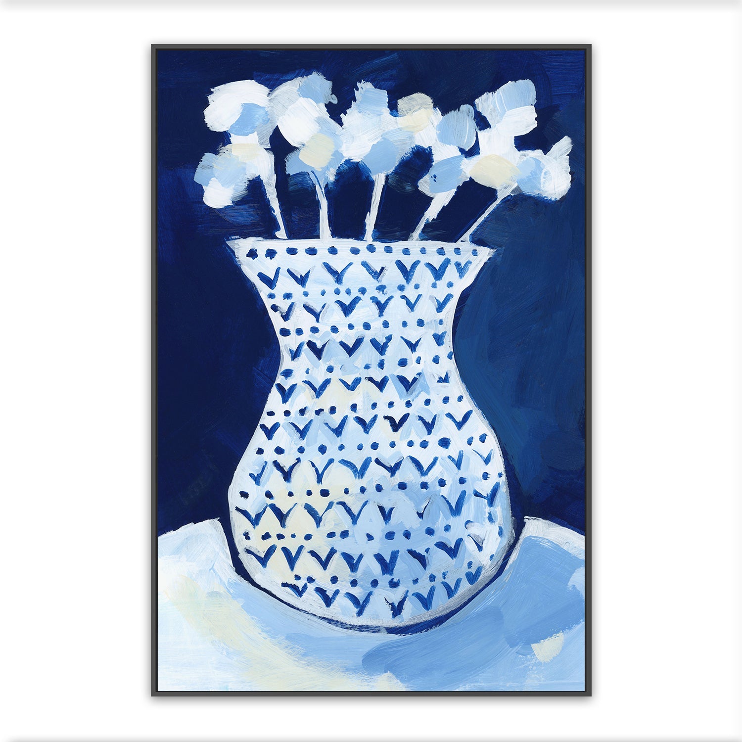 Blue & White Florals , Style C