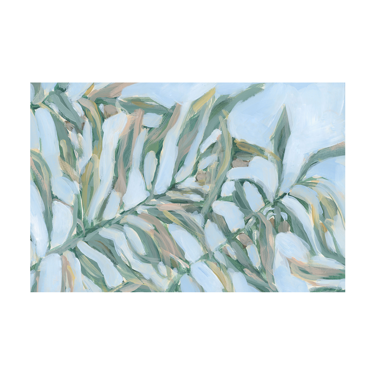 Abstract Leaves , By Emily Wood