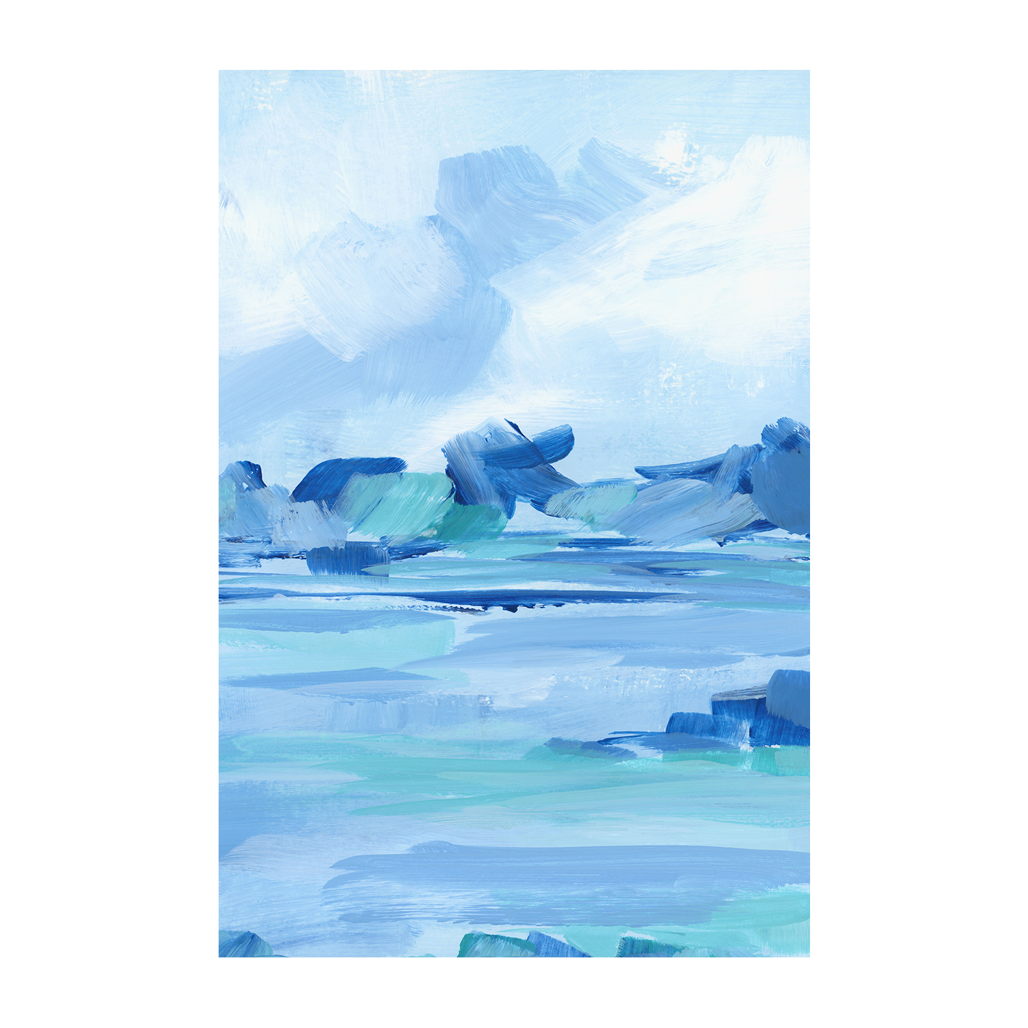 Beach Escape , Style B, By Emily Wood