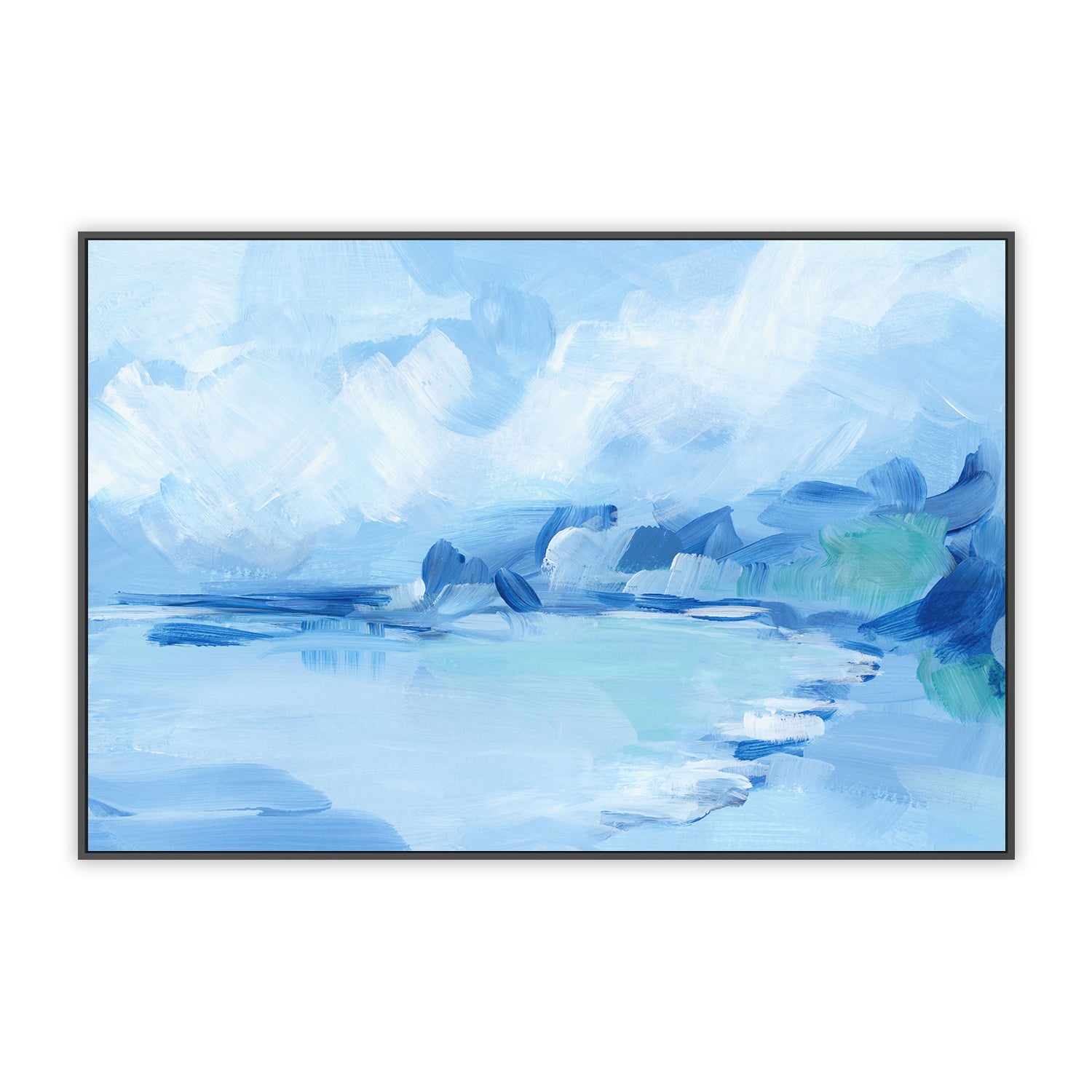 Beach Abstract , Style B, By Emily Wood
