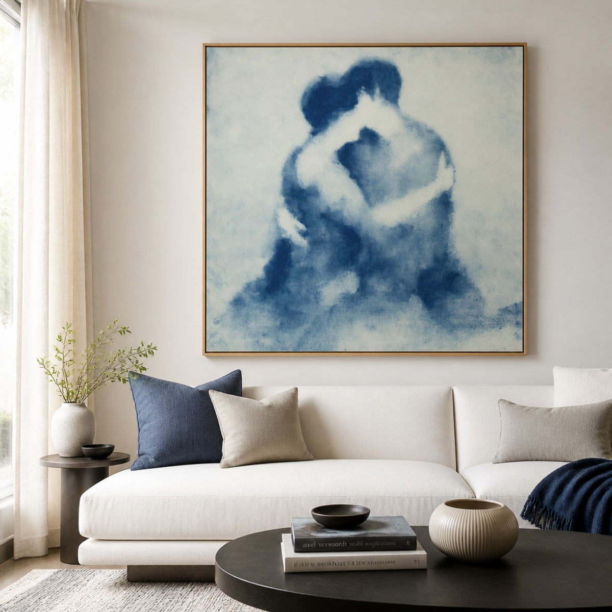 Embrace in Blue