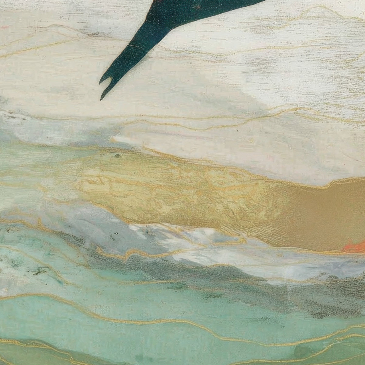 Birds Over Golden Hills