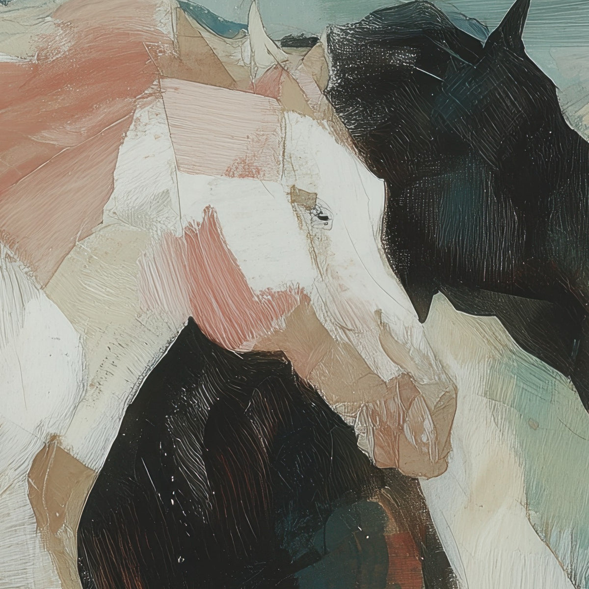 Wild Horses in Motion
