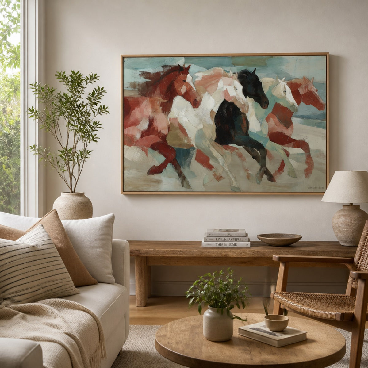Wild Horses in Motion