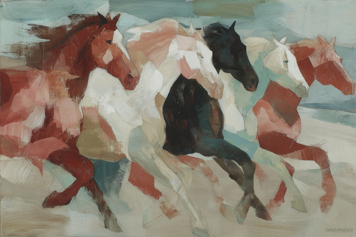 Wild Horses in Motion