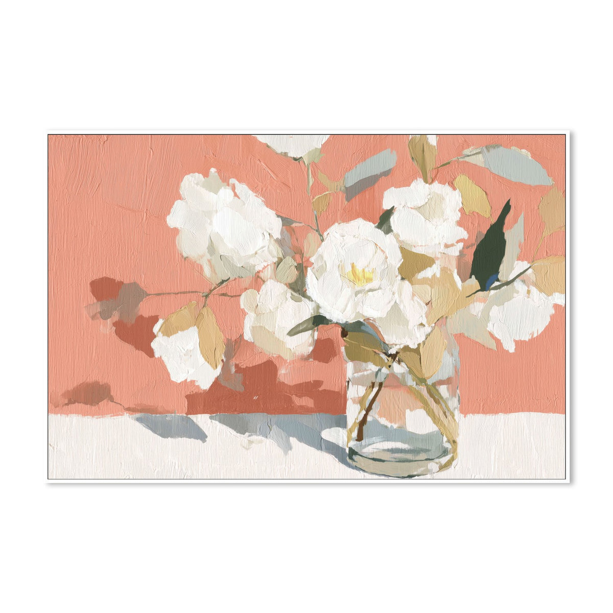 Garden Roses in Vase