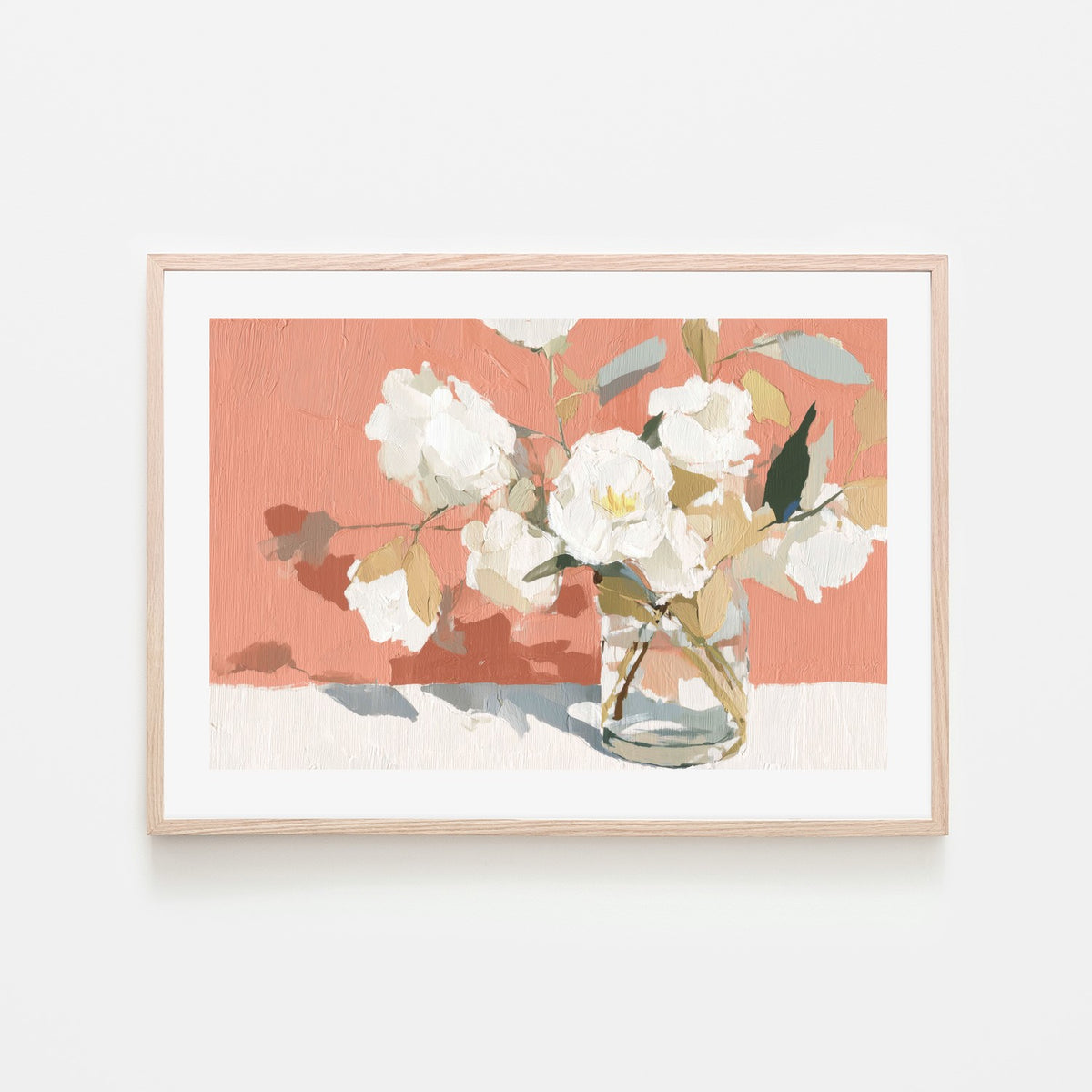 Garden Roses in Vase