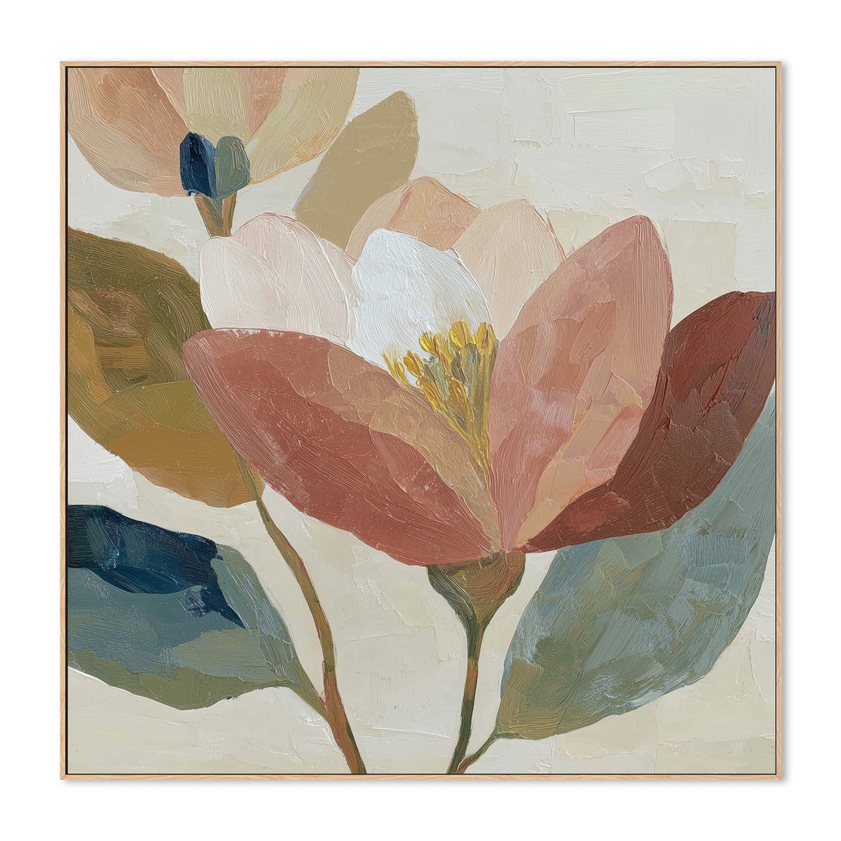 Soft Bloom in Textured Strokes