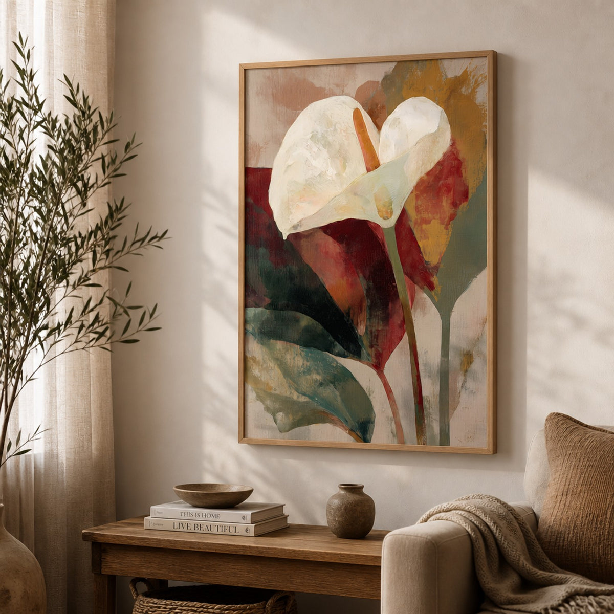 Anthurium in Soft Focus