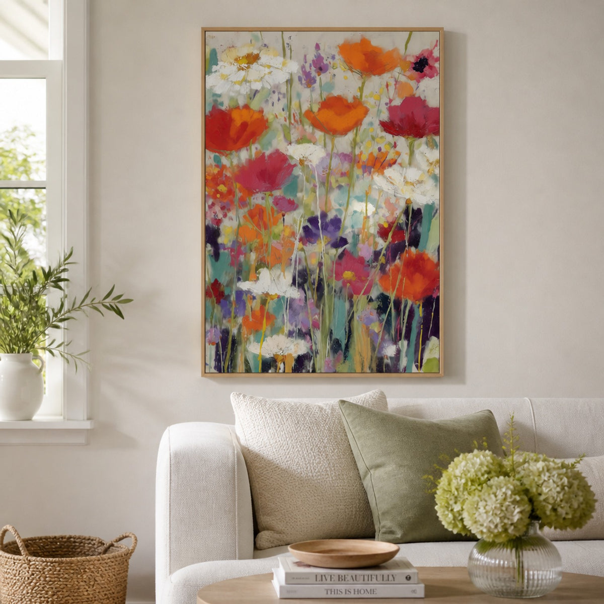 Summer Wildflower Garden I