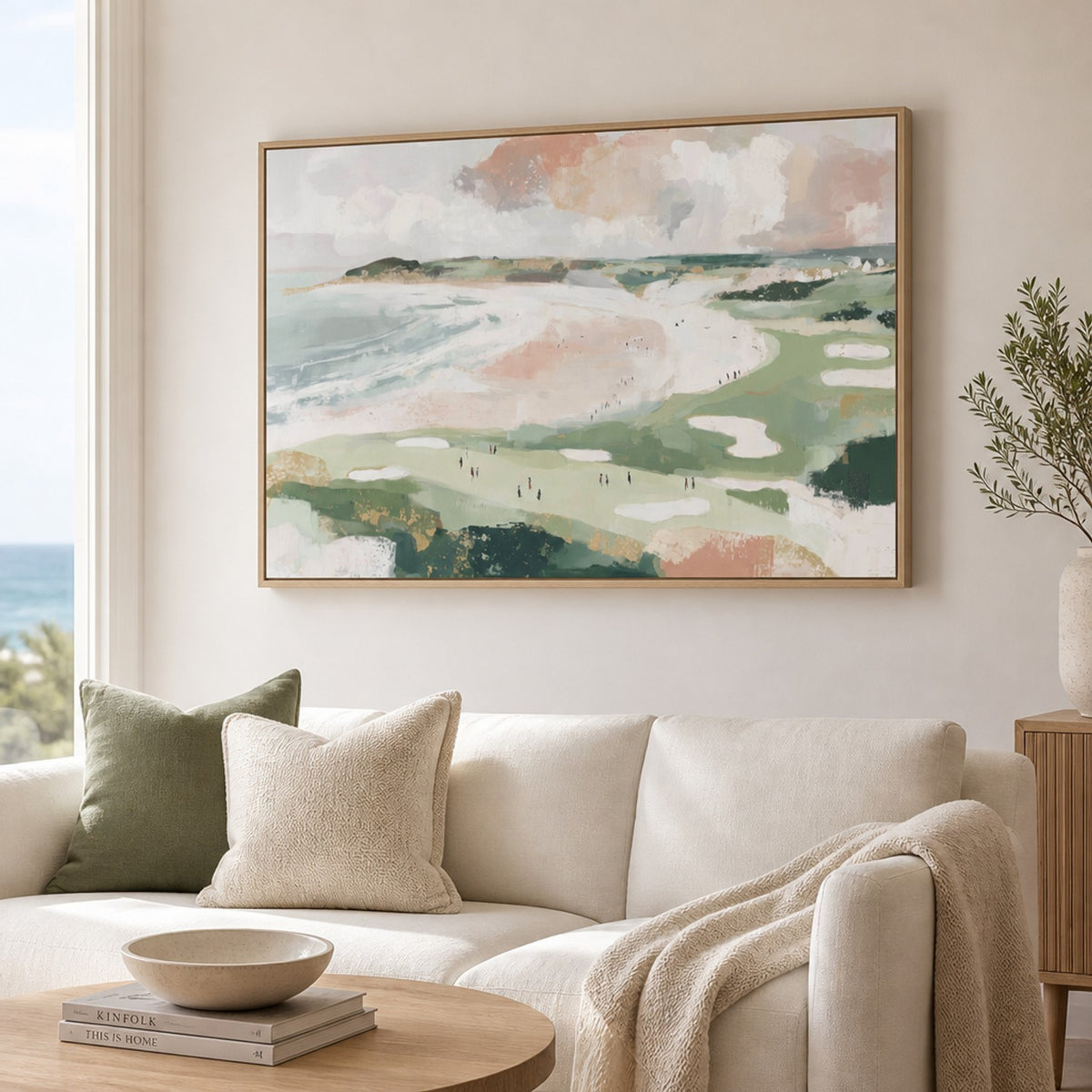 Coastal Golf Course with Ocean Views