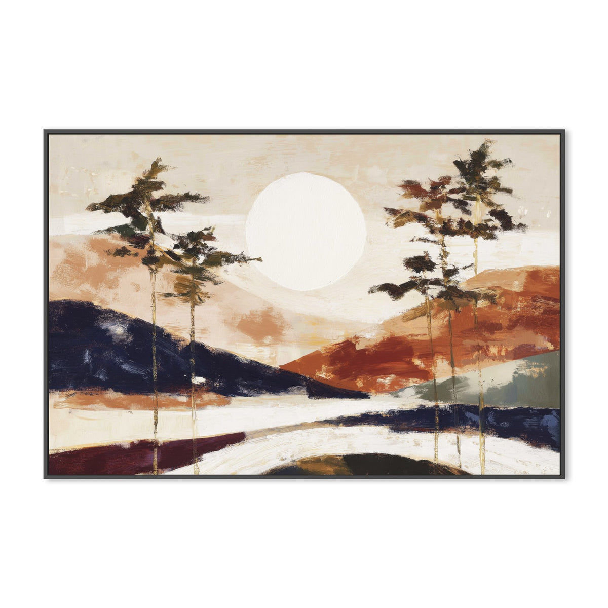 Japanese Mountain Landscape