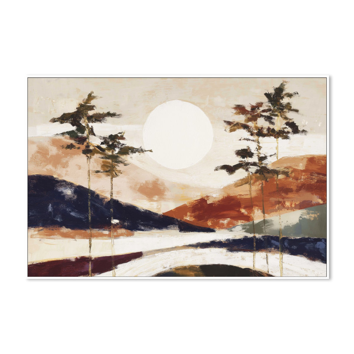 Japanese Mountain Landscape