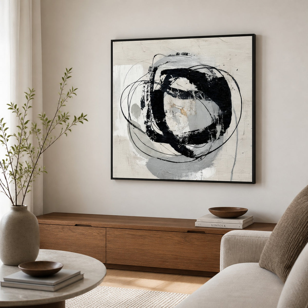 Orbiting Brush Loops I