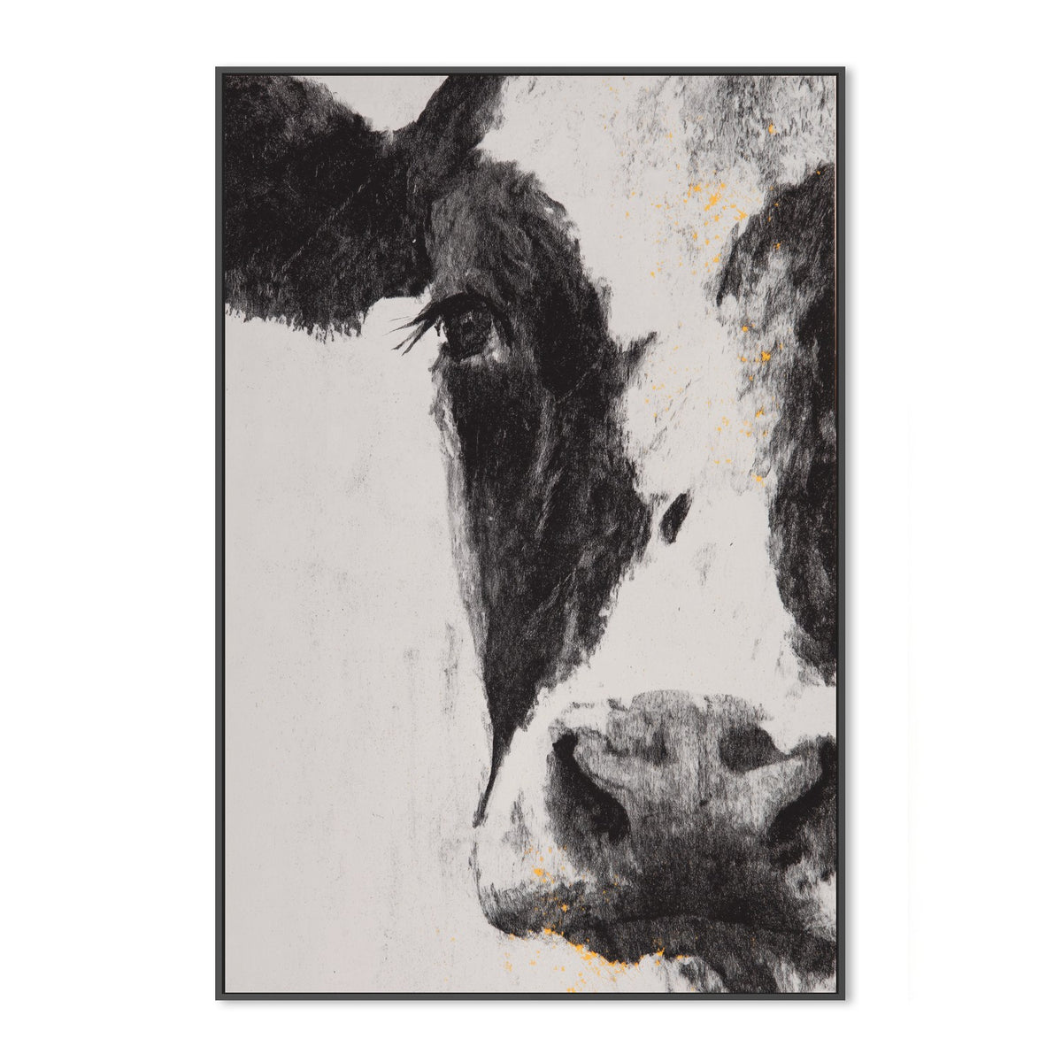 Monochrome Cow