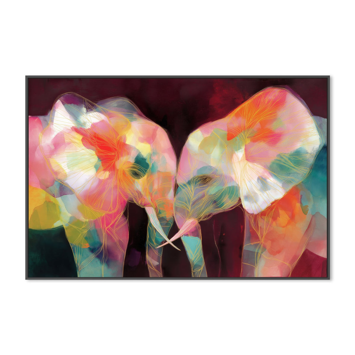 Elephant Mother and Calf