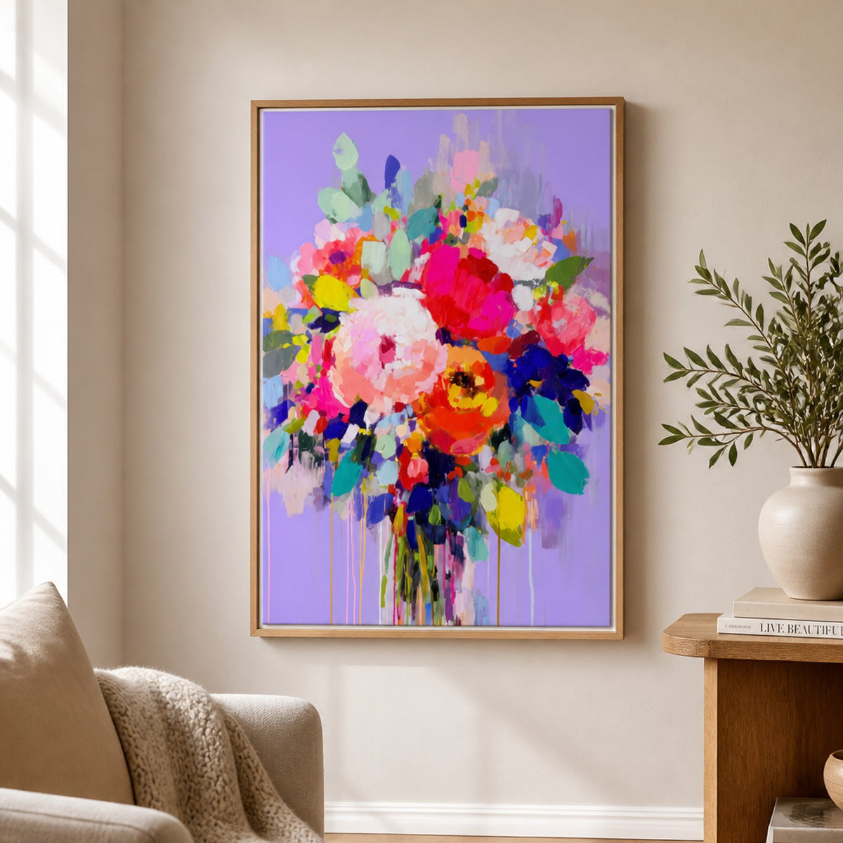 Loose Floral Bouquet