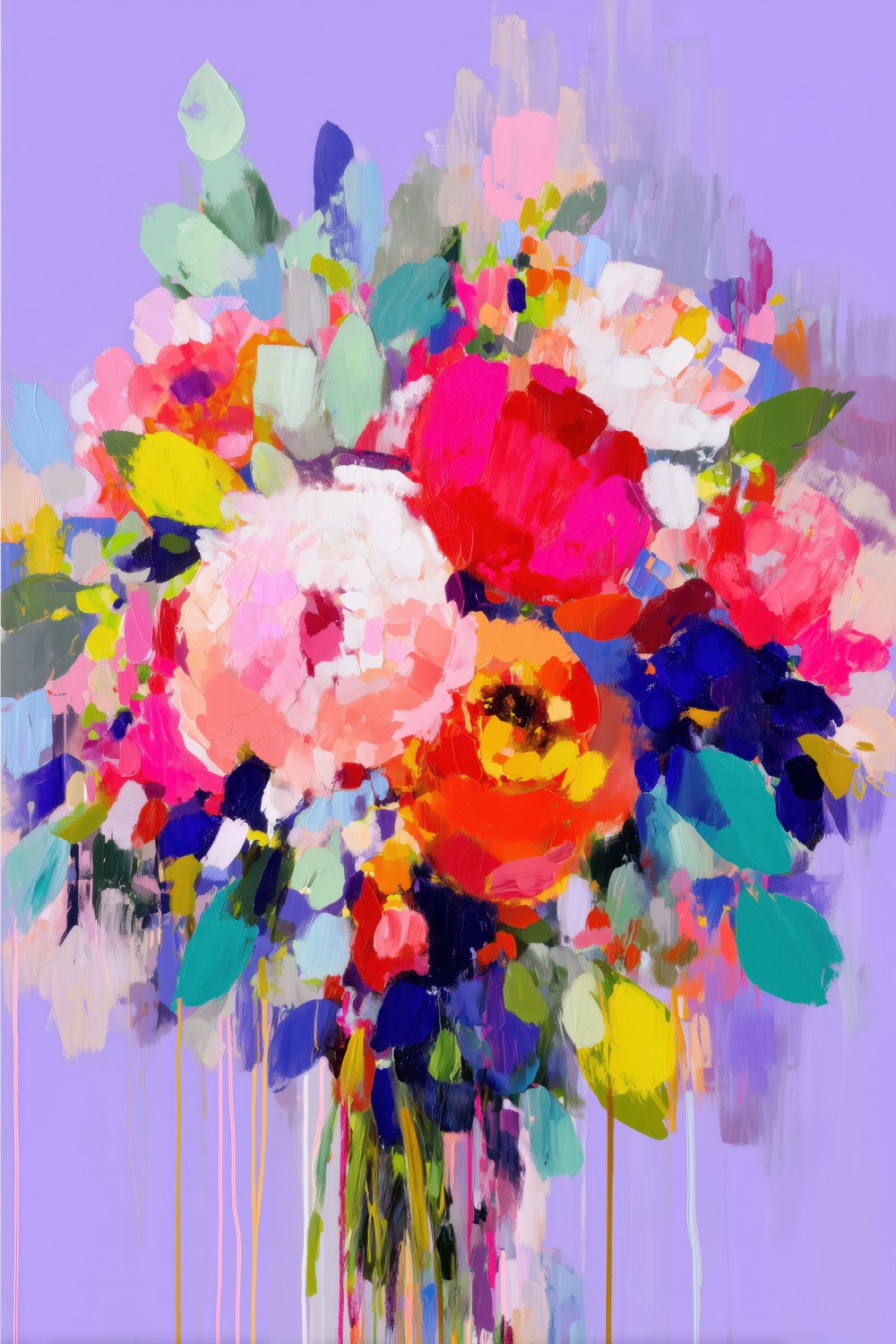 Loose Floral Bouquet