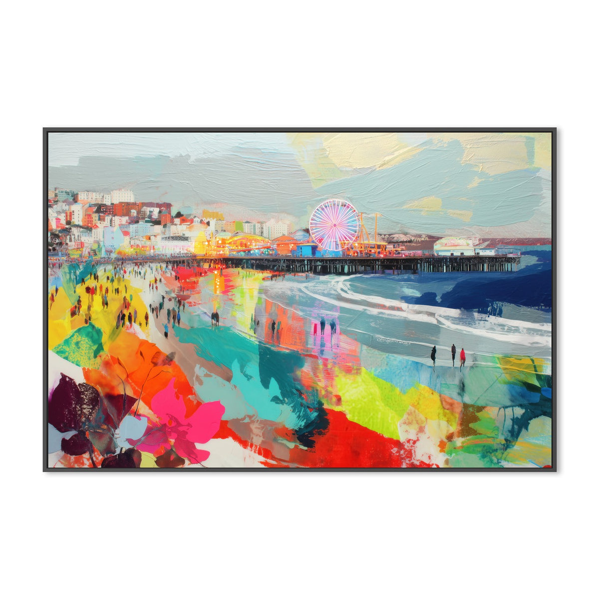 Santa Monica Pier in Color