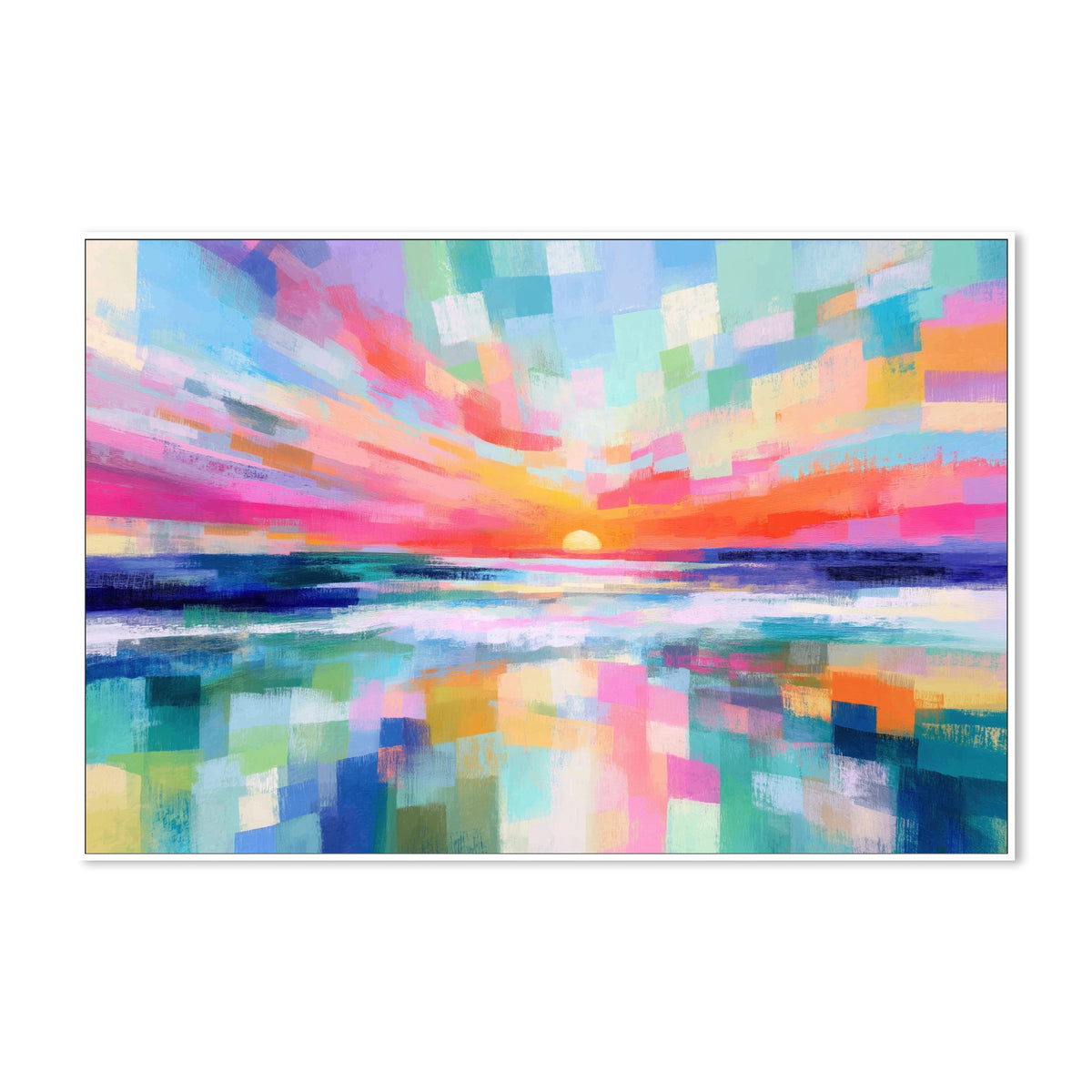 Ocean Sunset Mosaic