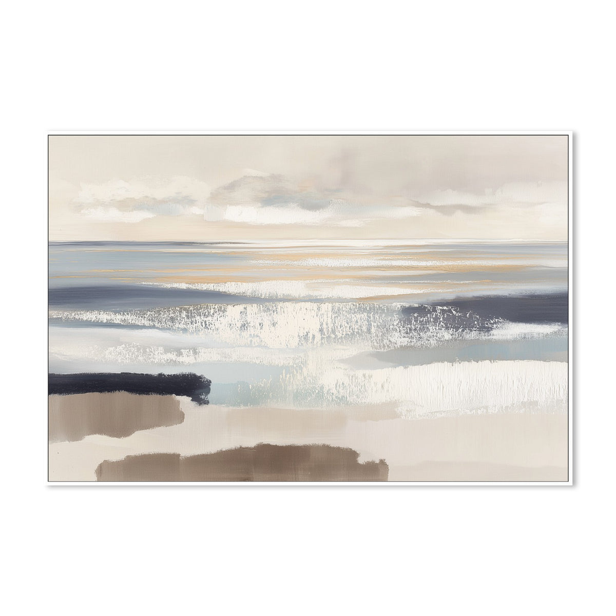 Wide Horizon Beach Abstract