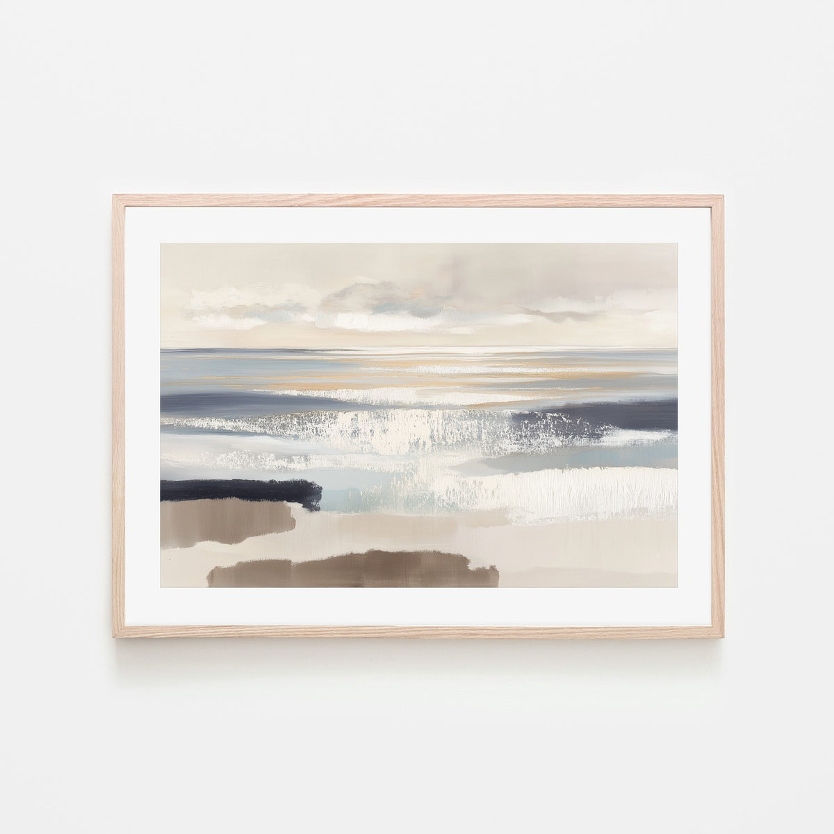 Wide Horizon Beach Abstract