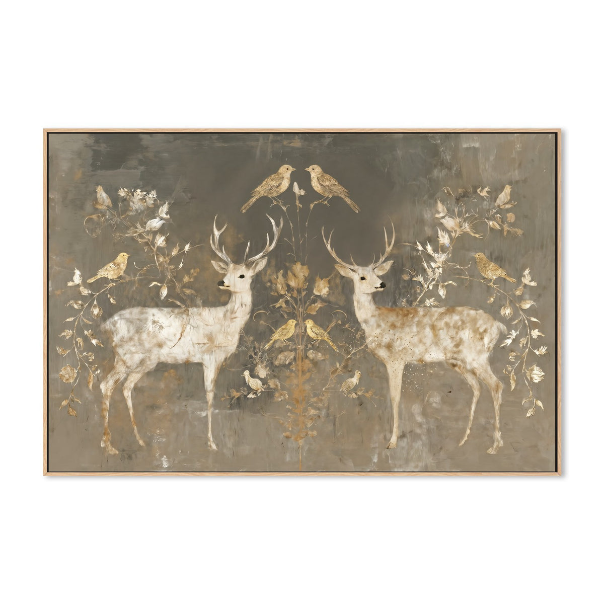 Mirrored Fawn Pair