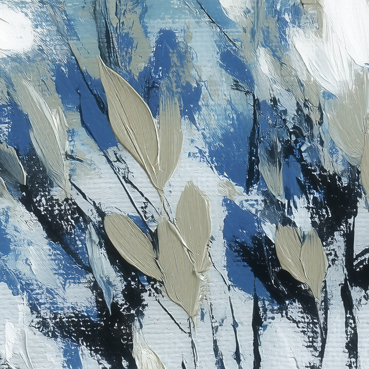Magnolias Above Cobalt Water