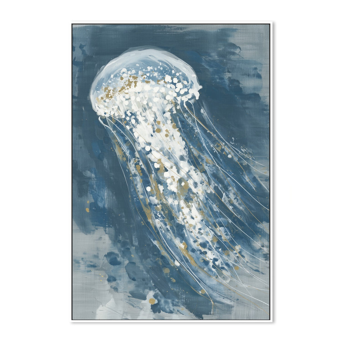 Lone Jellyfish Drift