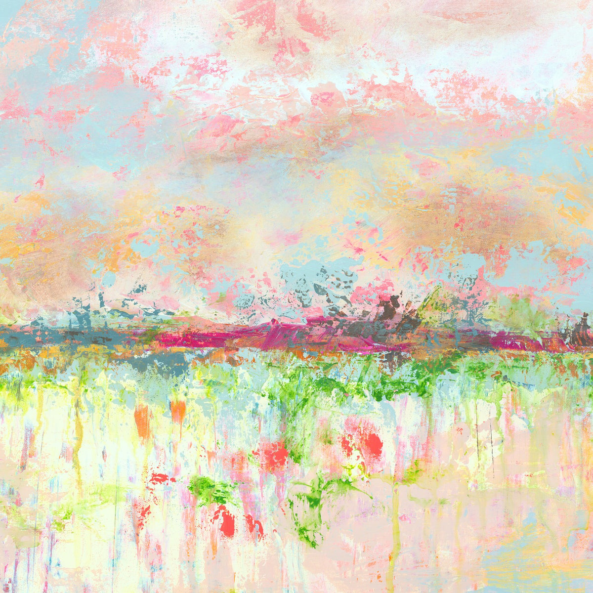 Blushing Paddock I