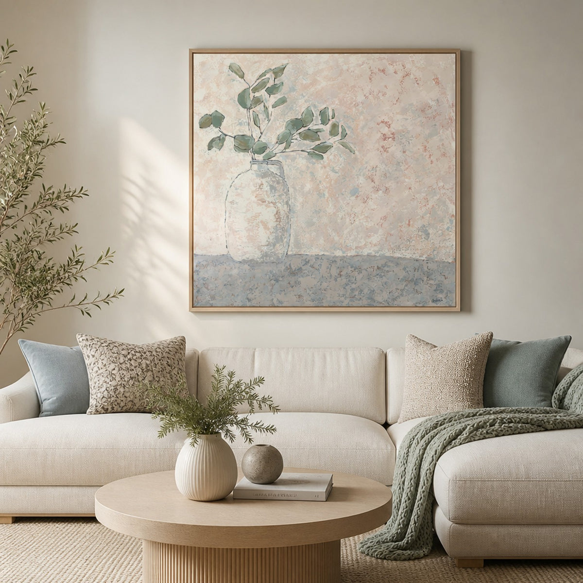 Vase Series - Eucalyptus Branch