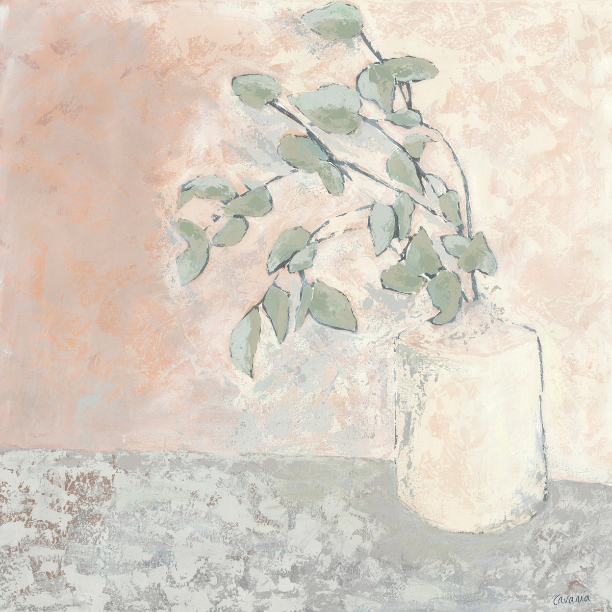 Vase Series - Gum Branch