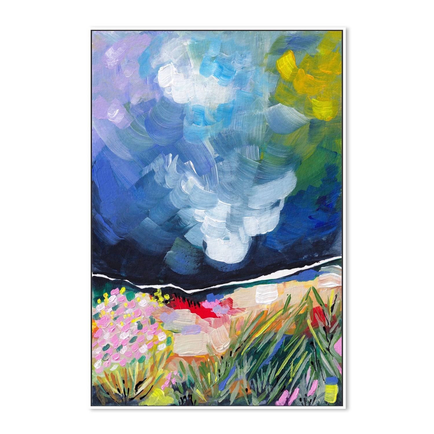 The Nebulous Blue Storm