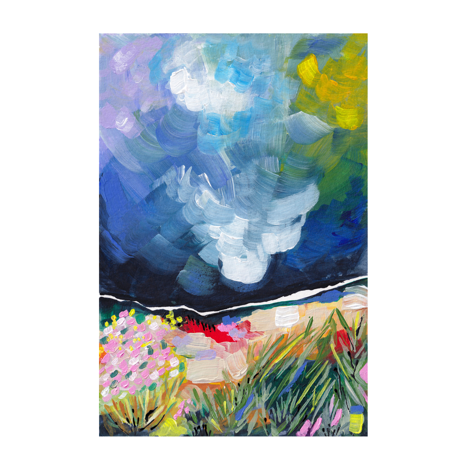 The Nebulous Blue Storm