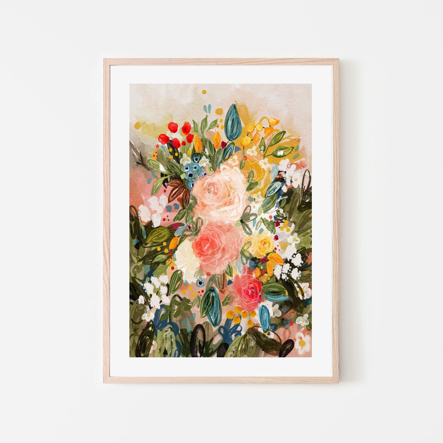 Autumn Florals , By Leah Straatsma