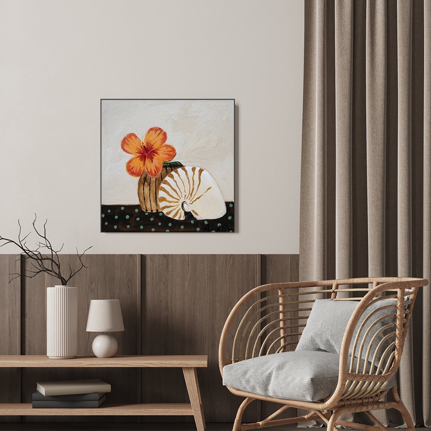 Sunset Bloom, Hibiscus