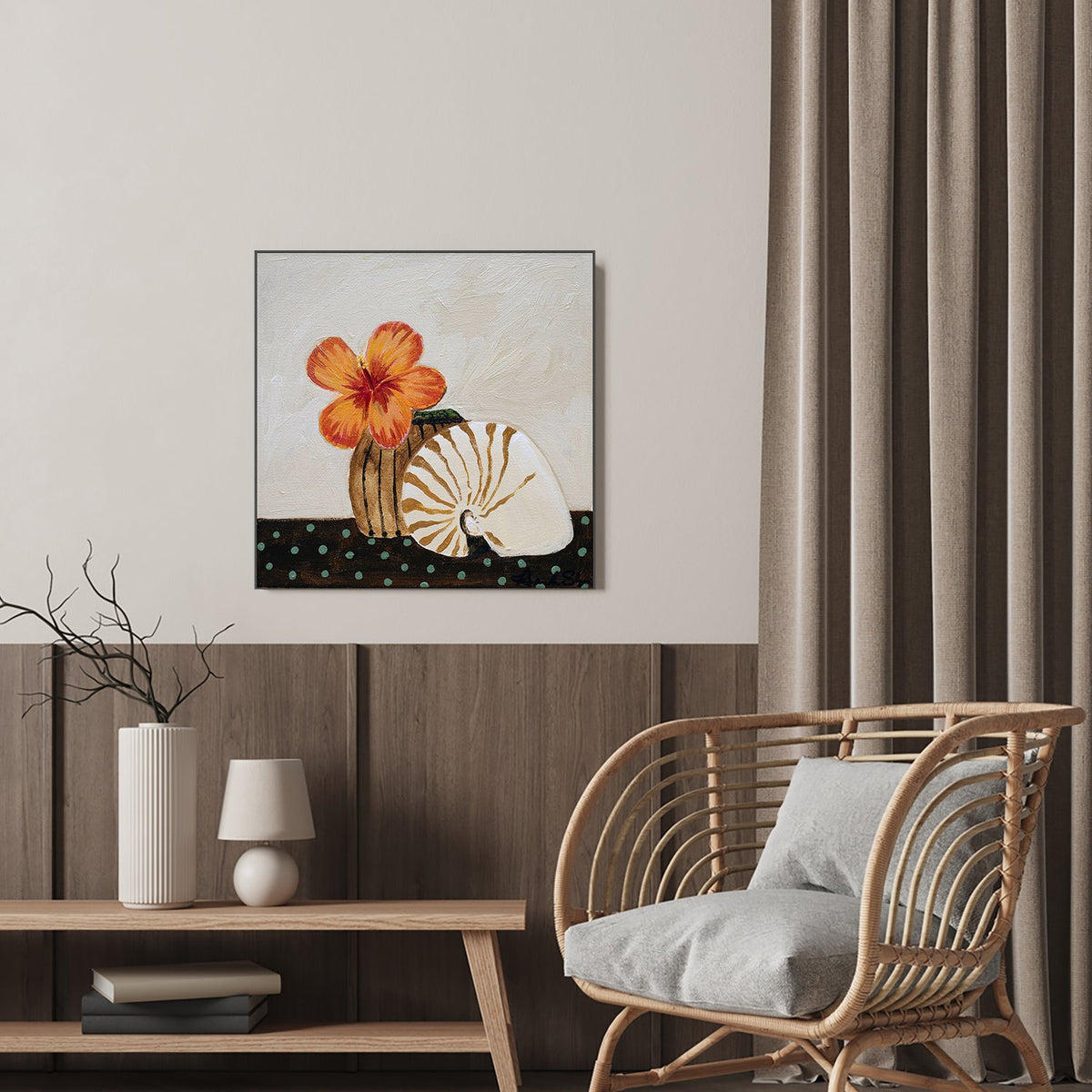 Sunset Bloom, Hibiscus , Exclusive to Gioia