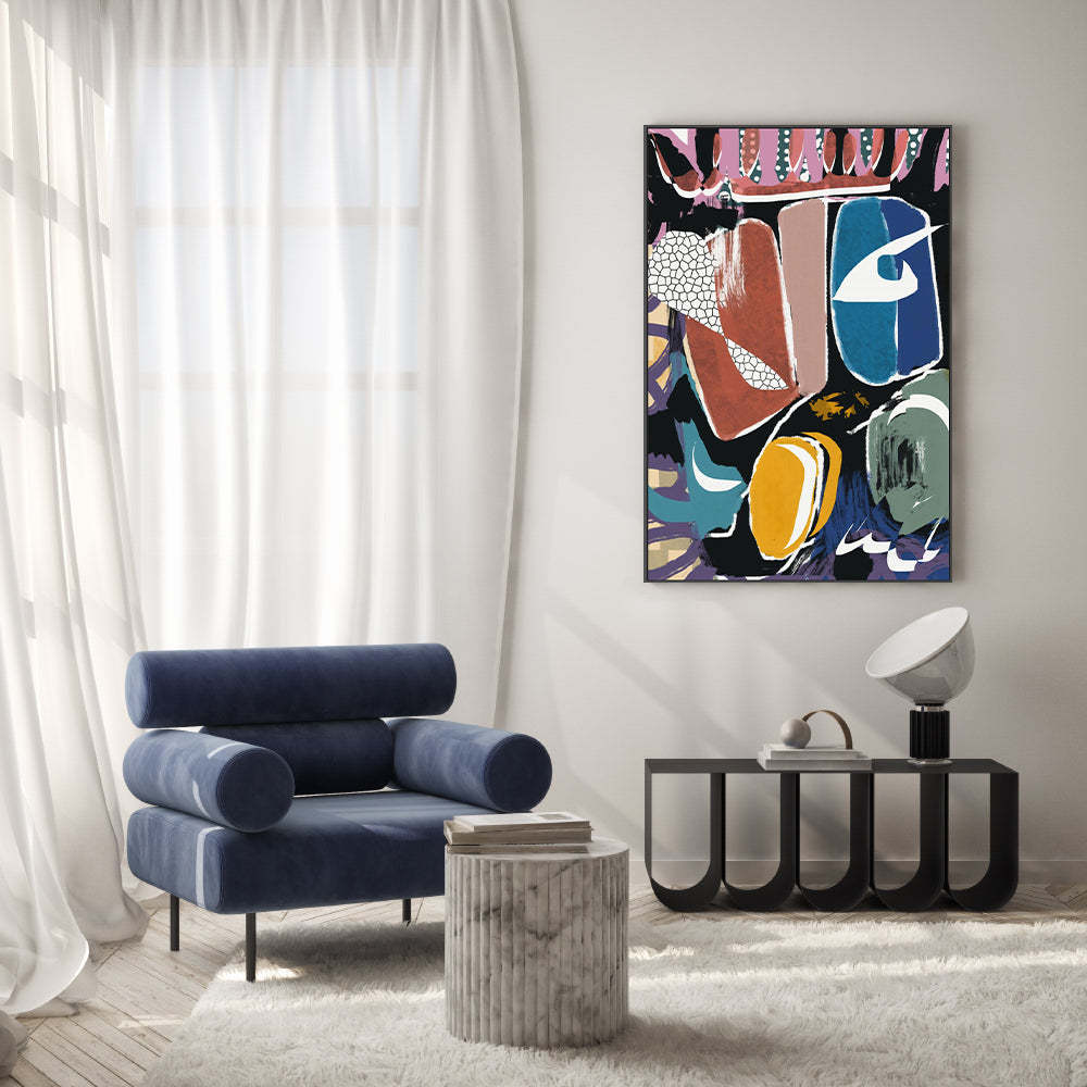 Playful Pebble Abstract