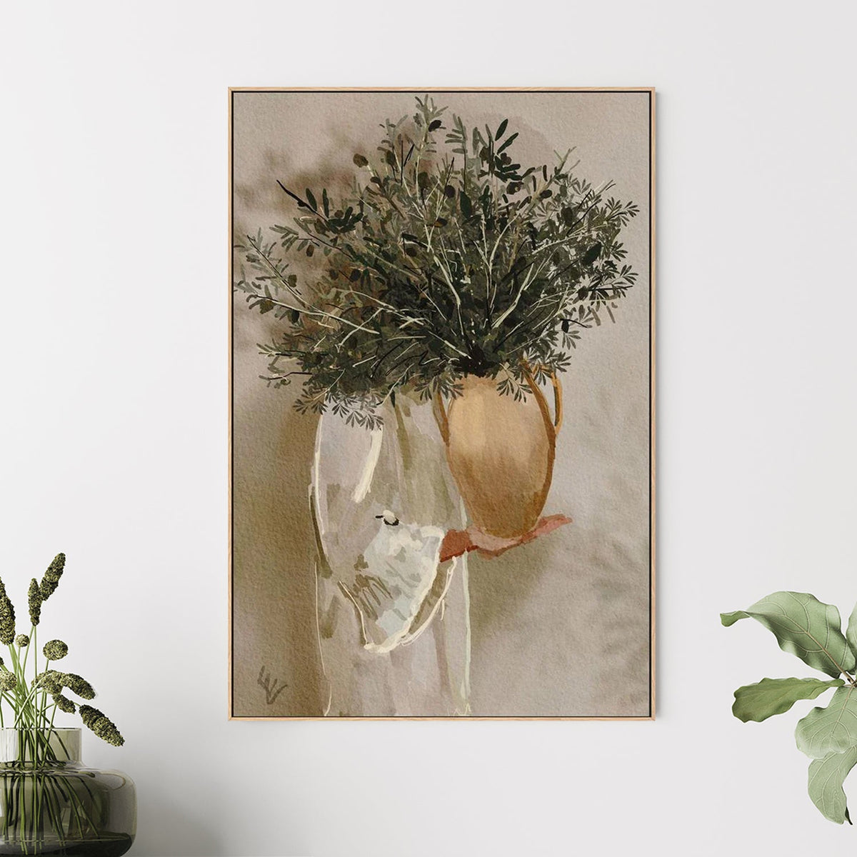 Olive Lady