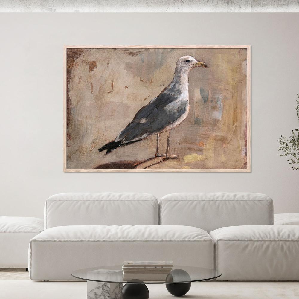 Standing Seagull Portrait